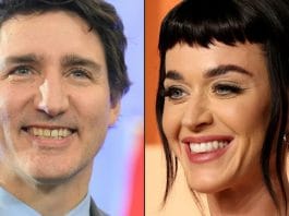 Katy Perry Justin Trudeau