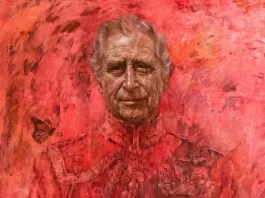 King Charles portrait protest