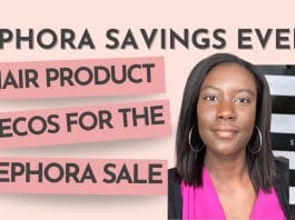 Sephora Savings Event