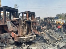 Devastating Gaza truck bombs