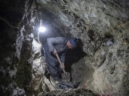 Afghanistan gold panning