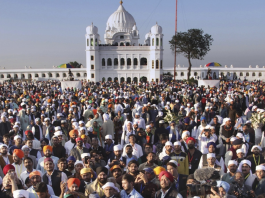 Sikh pilgrims