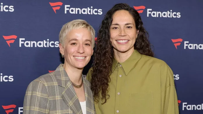 Sue Bird and Megan Rapinoe split