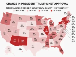 Trump approval rating