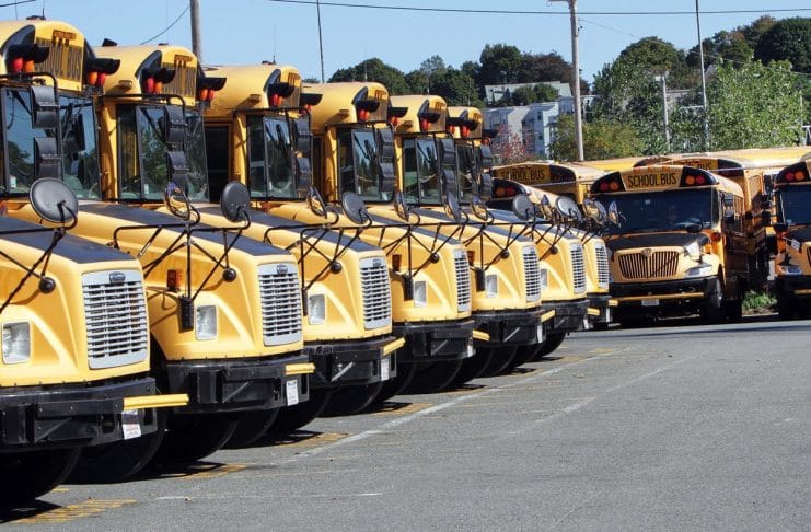 Boston school buses