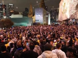 Federation Square World Cup Ban