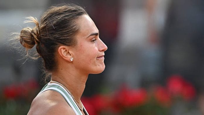 Sabalenka injury